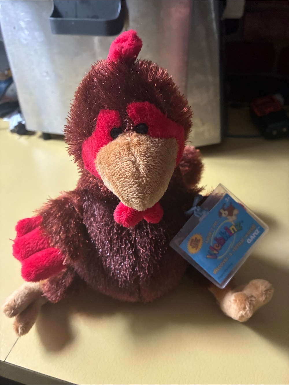 Vintage Webkinz Plush Rooster - nwt